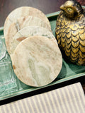 Marble Coaster Set