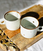 Pair of Dansk Flat Cups