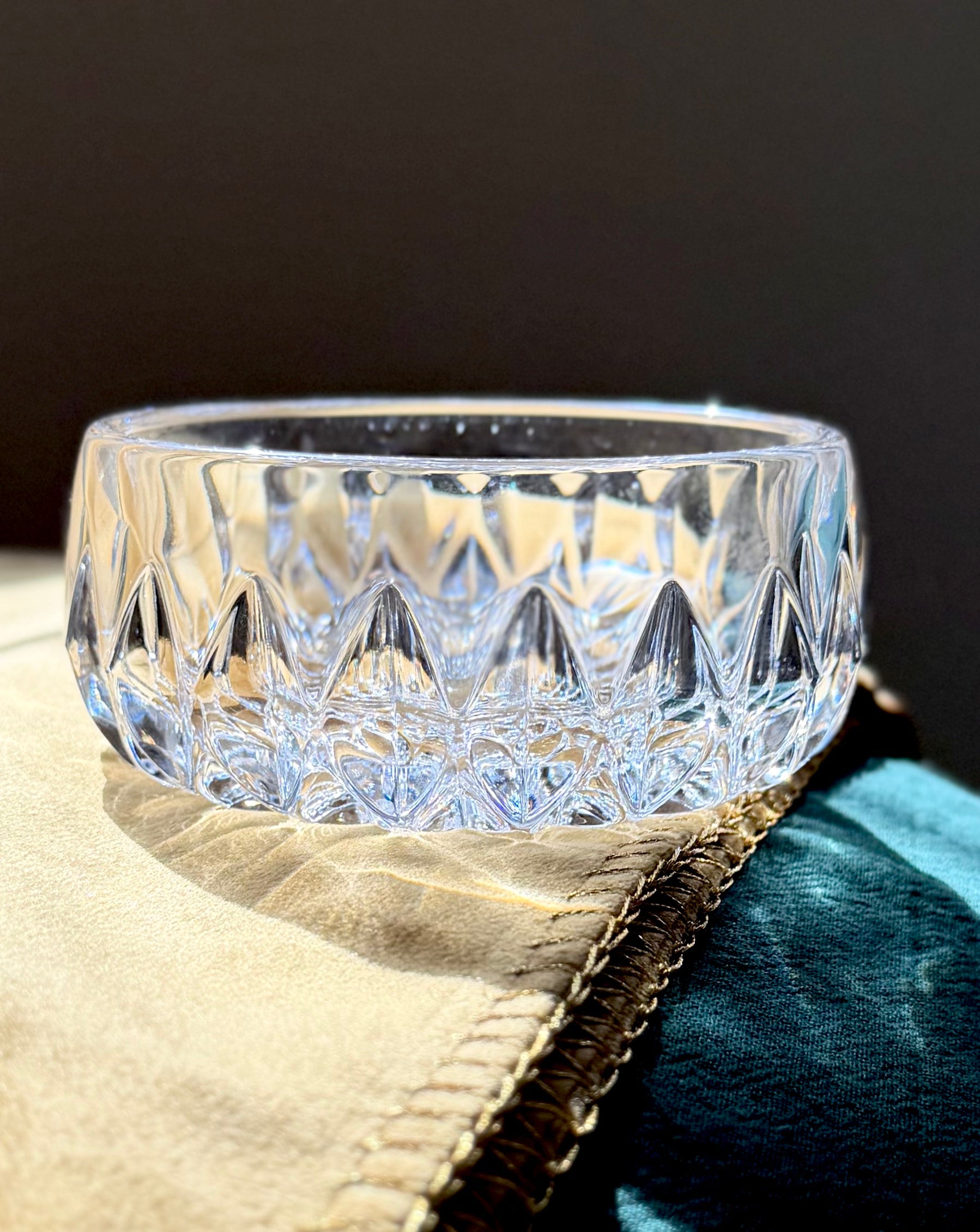 Vintage Lead Crystal Bowl