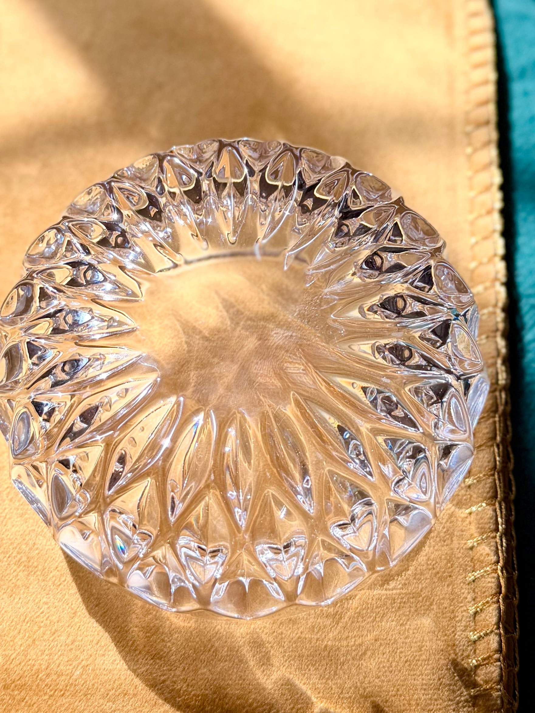 Vintage Lead Crystal Bowl