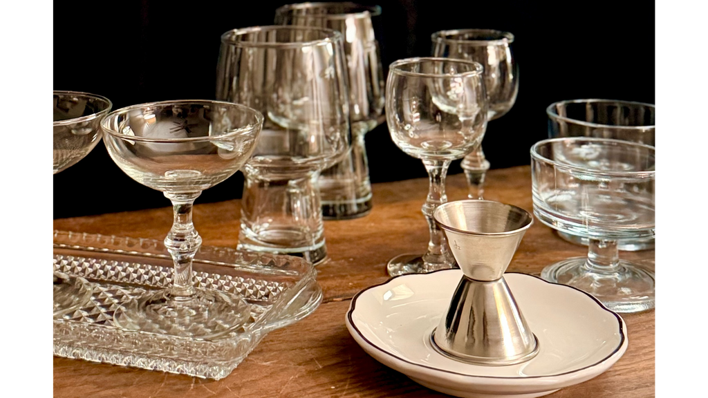 Mid Century Pilsner Glasses