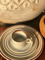 Pair of Dansk Flat Cups